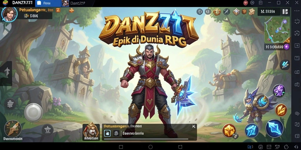 Tampilan gameplay seru di DAN777 yang imersif.
