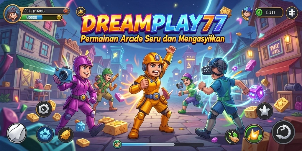 Screenshot gameplay DREAMPLAY77 yang menampilkan tantangan seru dan grafis menarik.