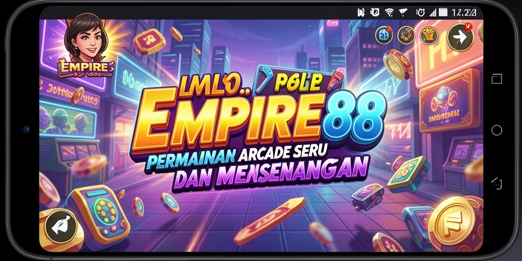 Screenshot menunjukkan momen seru dari gameplay Arcade EMPIRE88.