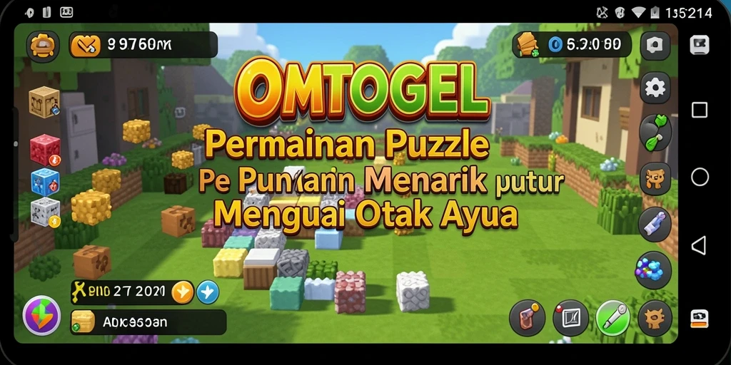 Tangkapan layar gameplay OMTOGEL yang menampilkan tantangan Puzzle seru.
